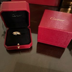 Cartier trinity ring
